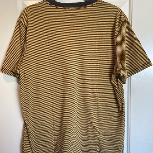 Volcom Striped Tee // Size: L - Picture 2 of 3